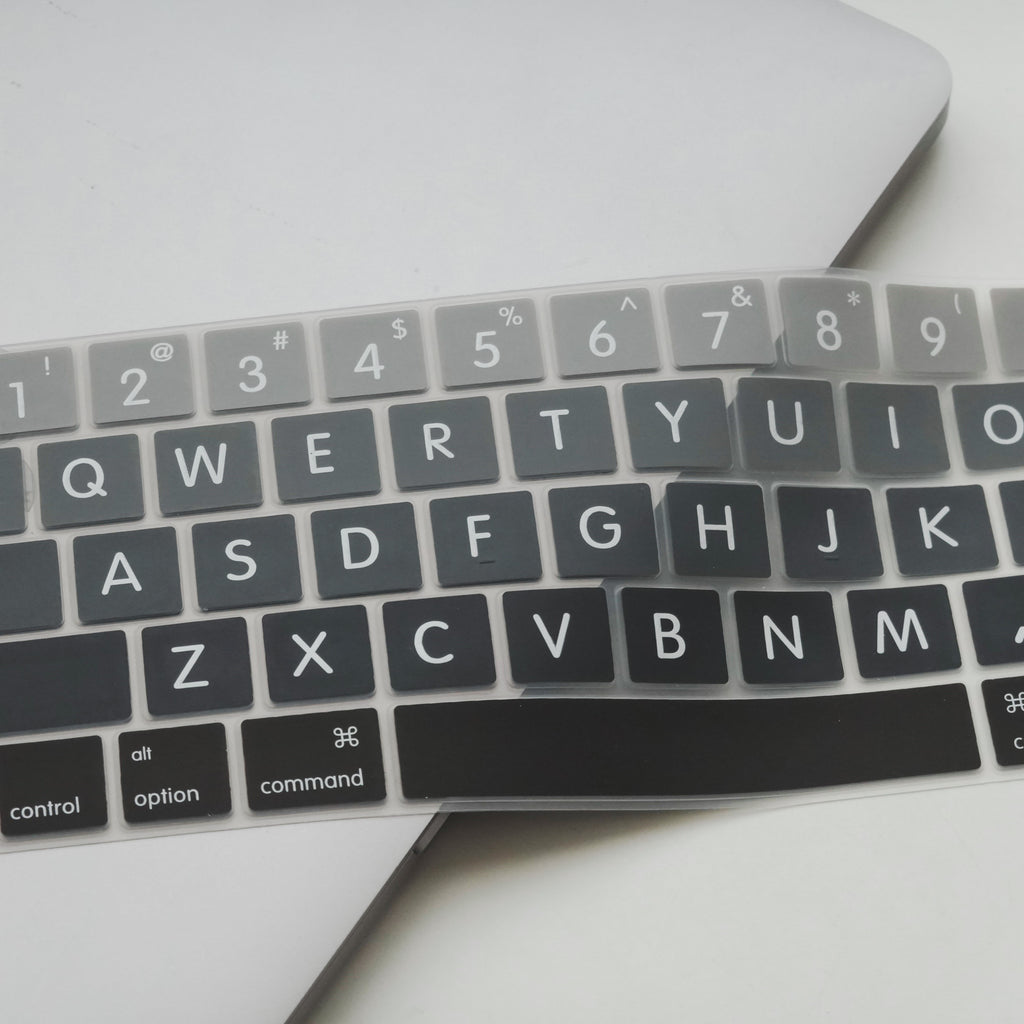 Black gray gradient Macbook Keyboard Cover