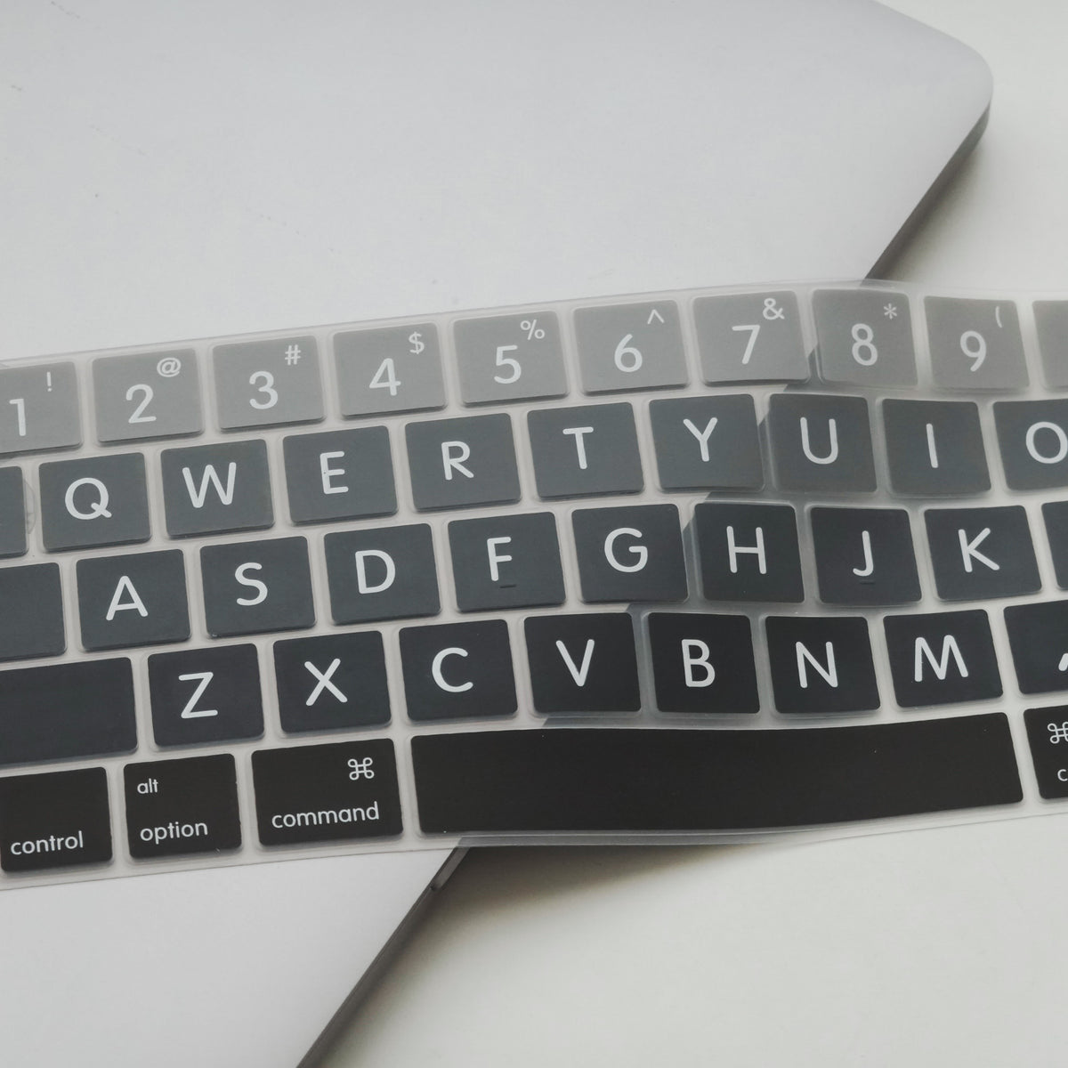 Black gray gradient Macbook Keyboard Cover