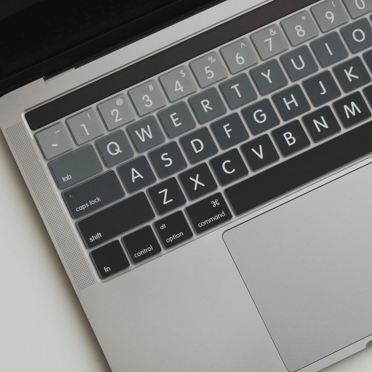Black gray gradient Macbook Keyboard Cover