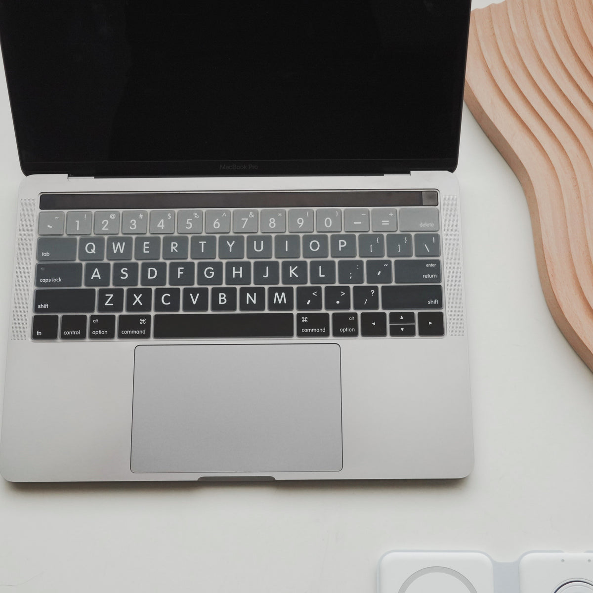 Black gray gradient Macbook Keyboard Cover