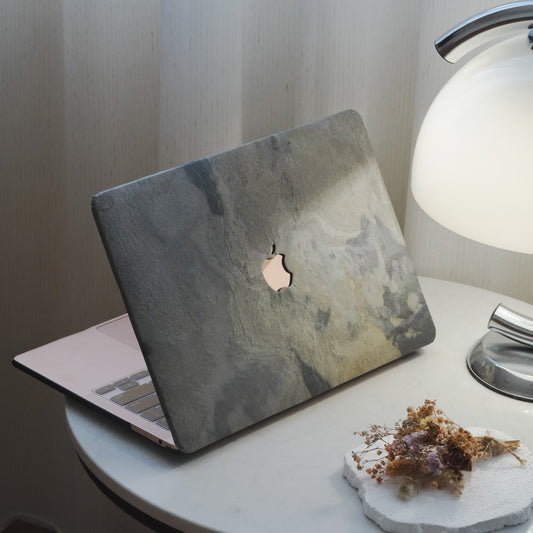 Marble ♾ Timeless Textured elegance for your Mac case
