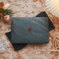 Marble ♾ Deep Blue Premium Texture MacBook Case