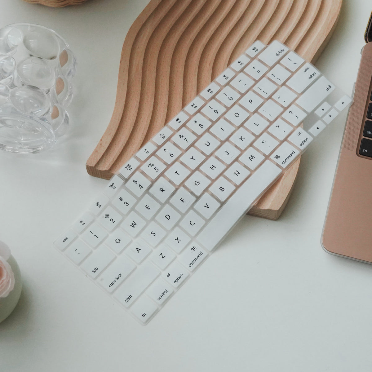 White Series MacBook Keyboard Cover