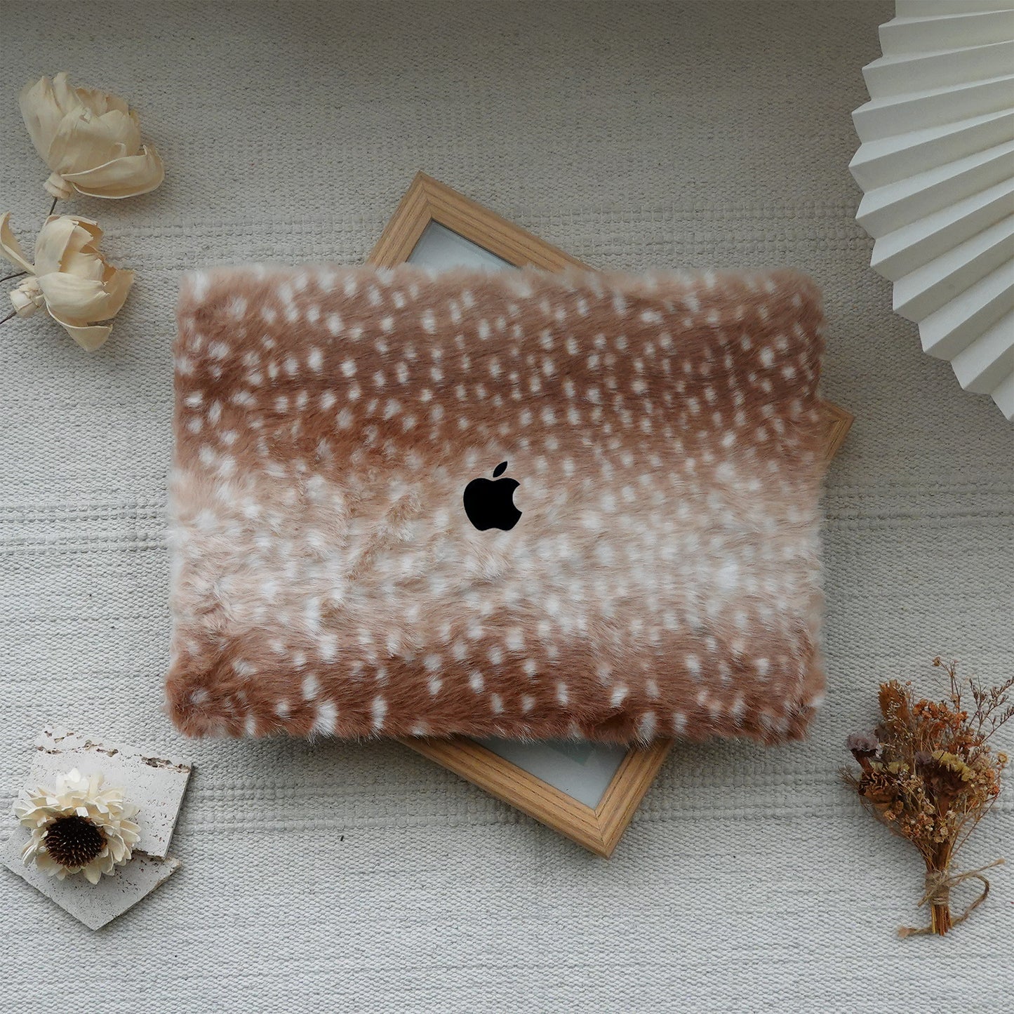 Plush Series ♾ Fawn Cotton Mac Case
