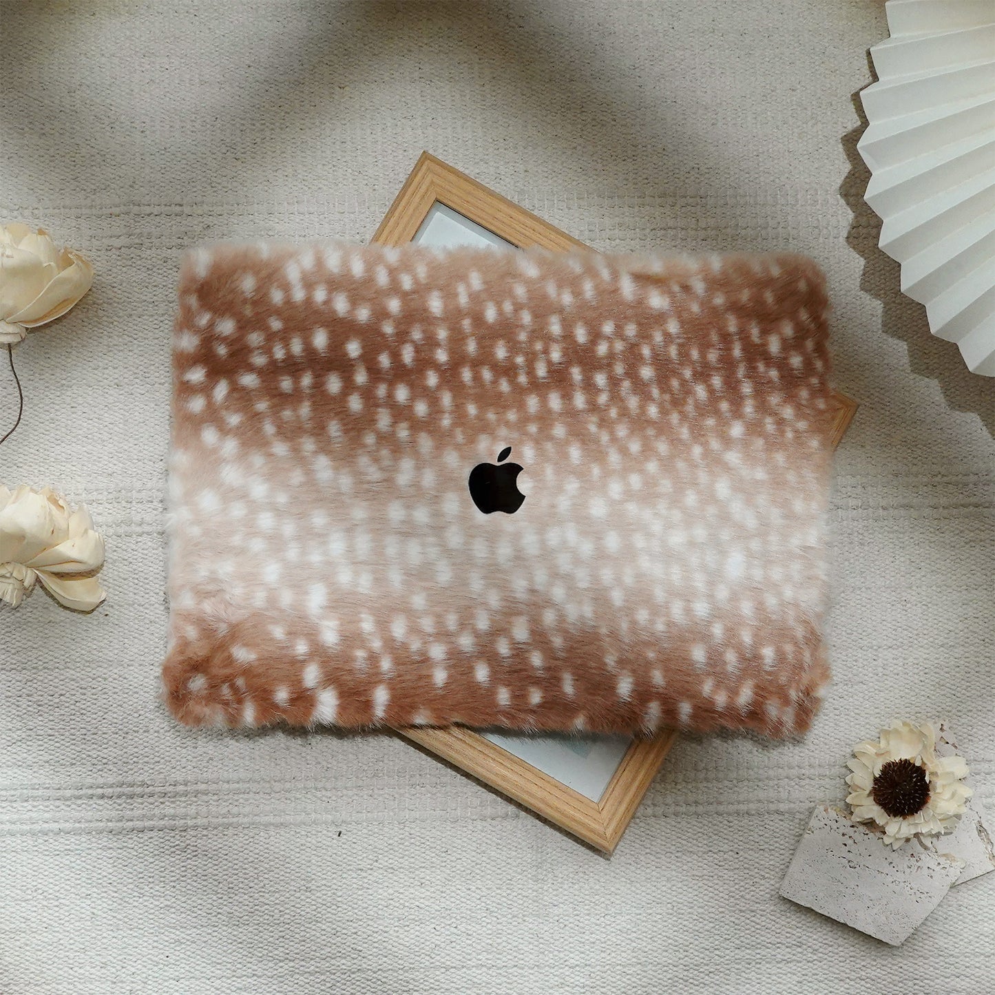 Plush Series ♾ Fawn Cotton Mac Case