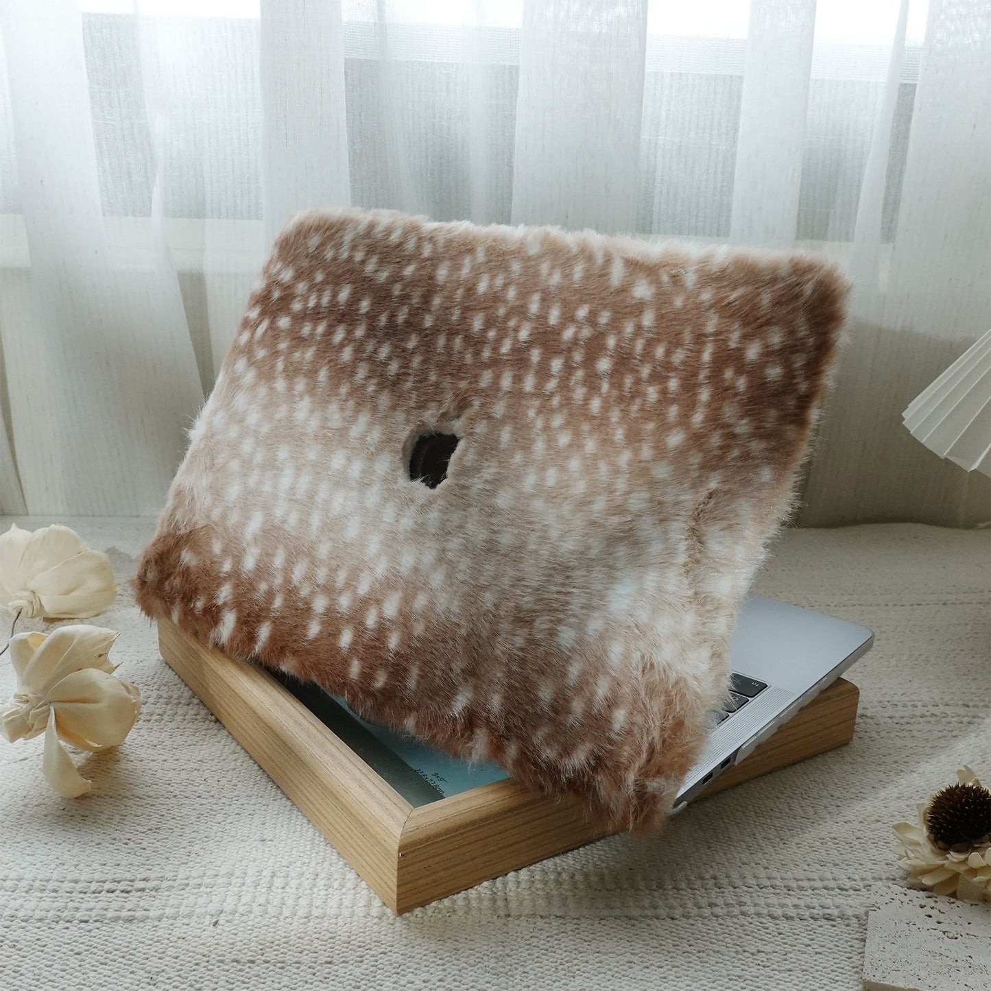 Plush Series ♾ Fawn Cotton Mac Case