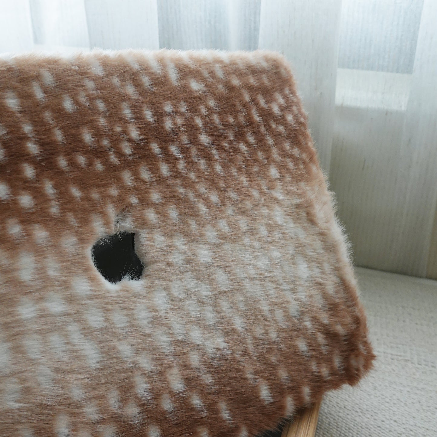 Plush Series ♾ Fawn Cotton Mac Case