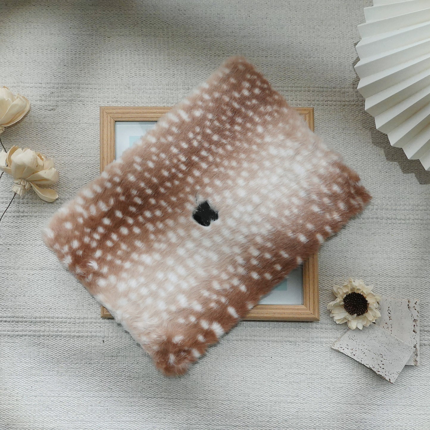 Plush Series ♾ Fawn Cotton Mac Case