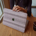 Lace Leather ♾ Cherry Blossom Mac Case