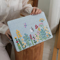 This is us Embroidery Series ♾ Colorful Floral Denim Mac Case