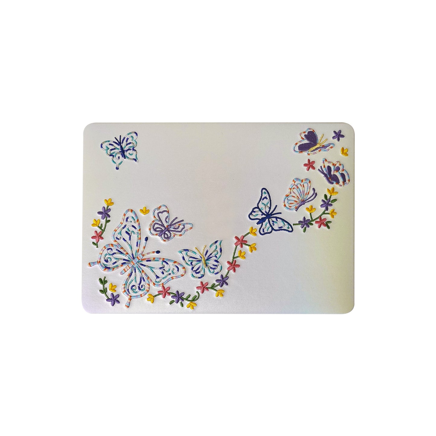 This Is Us Embroidery Series ♾ Iridescent Butterfly MacBook Case