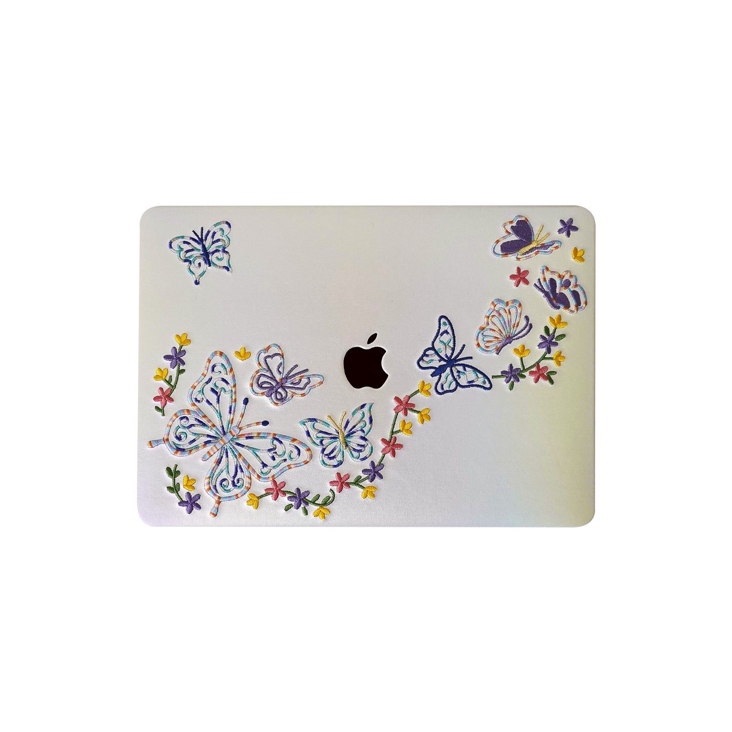 This Is Us Embroidery Series ♾ Iridescent Butterfly MacBook Case