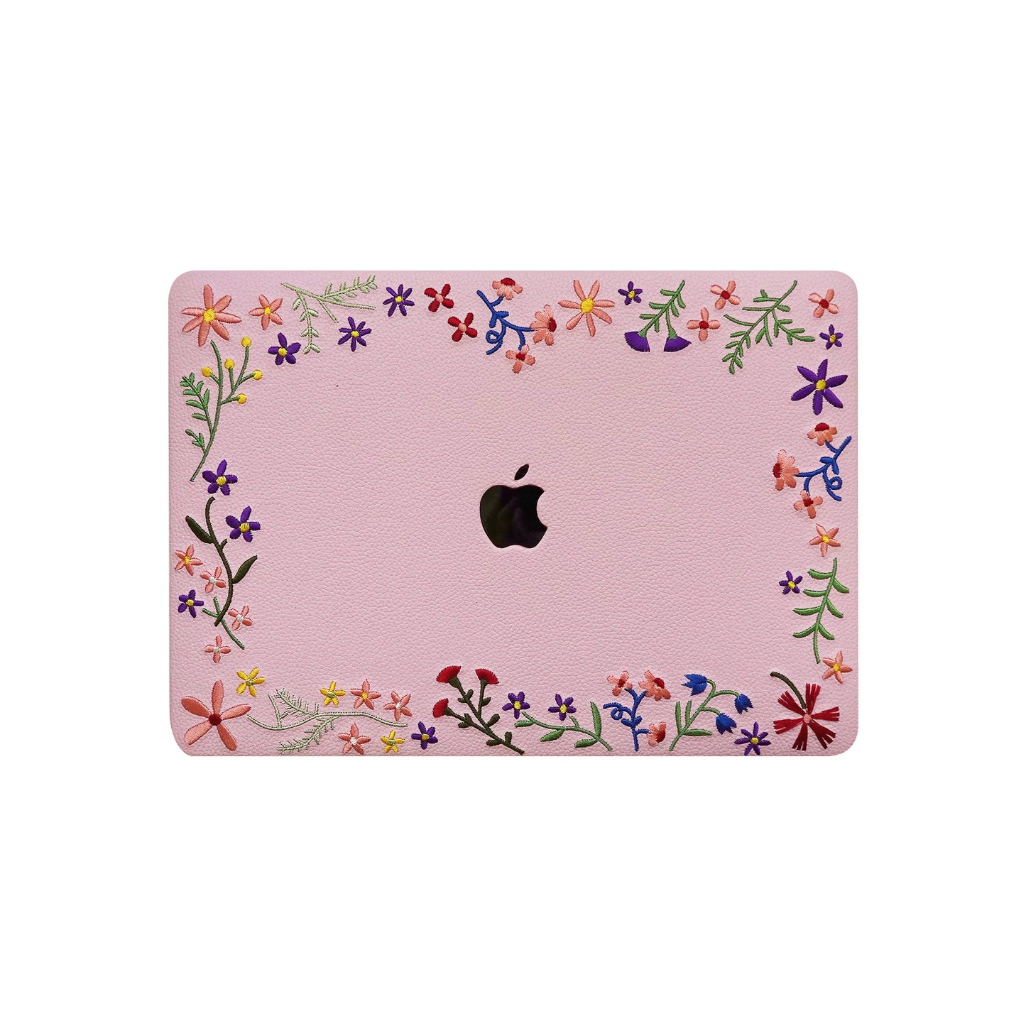 This Is Us  Embroidered ∞ Begonia Pink Serenity Mac Case