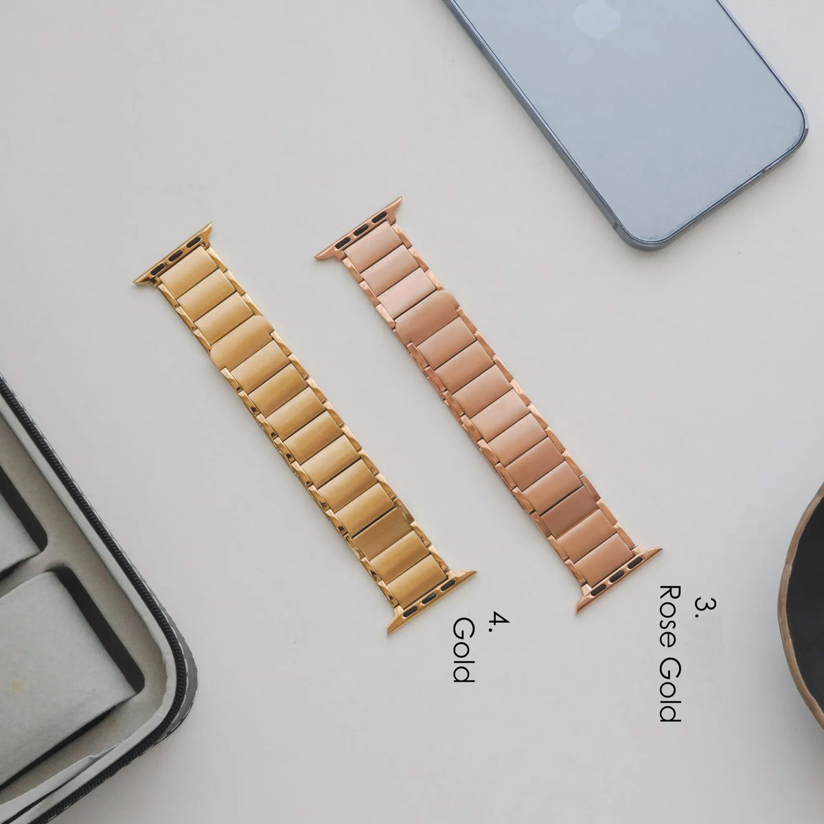 Metal Armor Magnetic Apple Watch Band