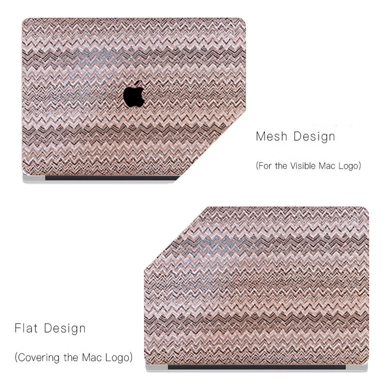 Lace Leather ♾ Cherry Blossom Mac Case