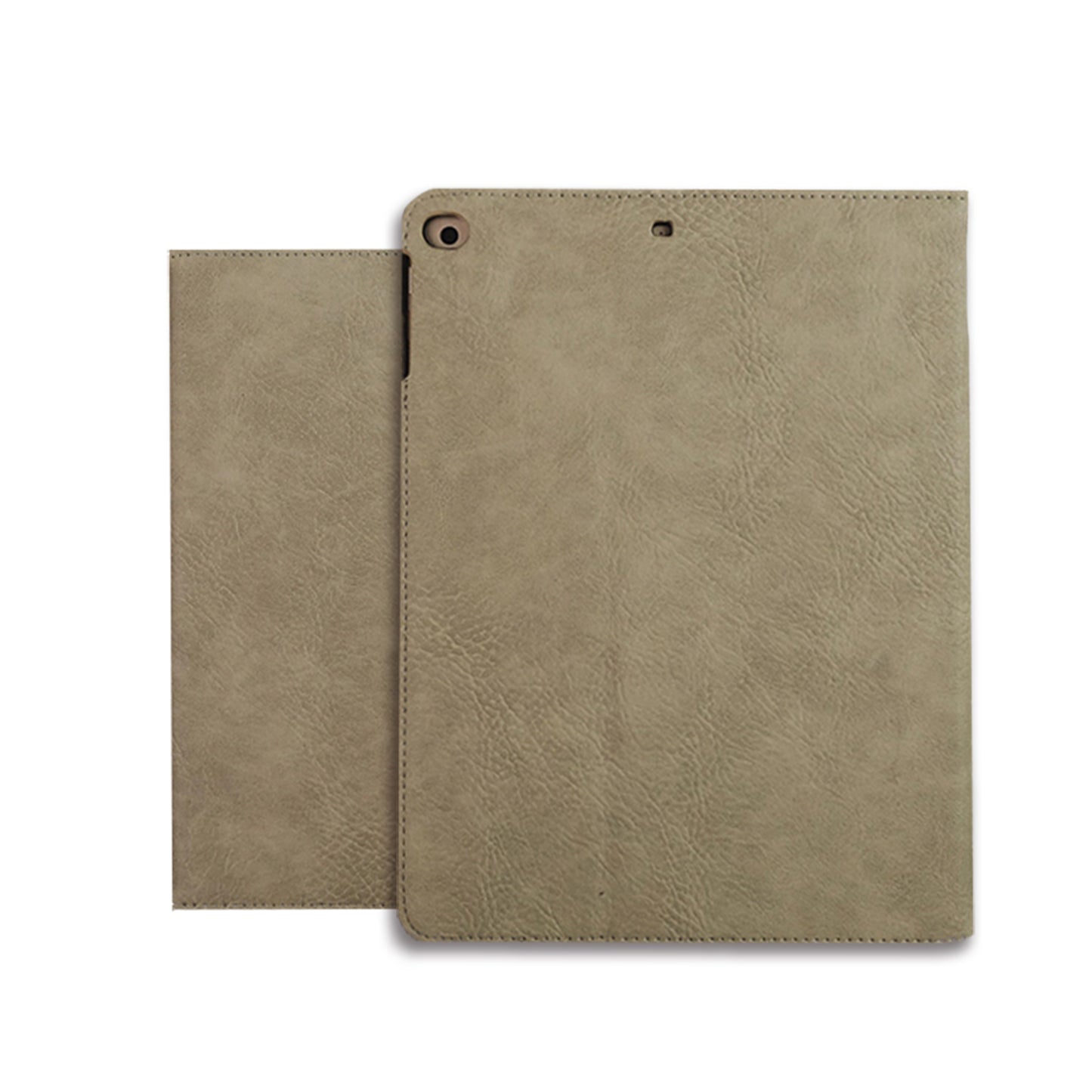 Leather Series & Cuban Brown with Pencil Holder iPad Case