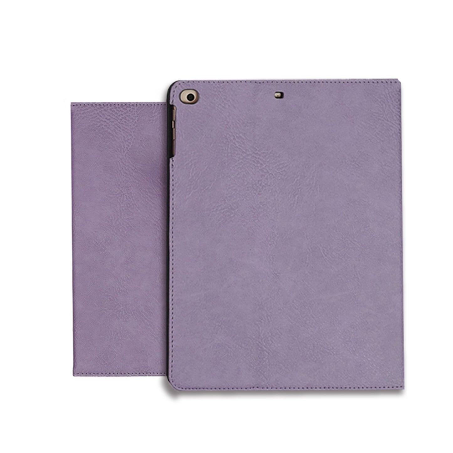 Leather Series & Mauve Purple with Pencil Holder iPad Case