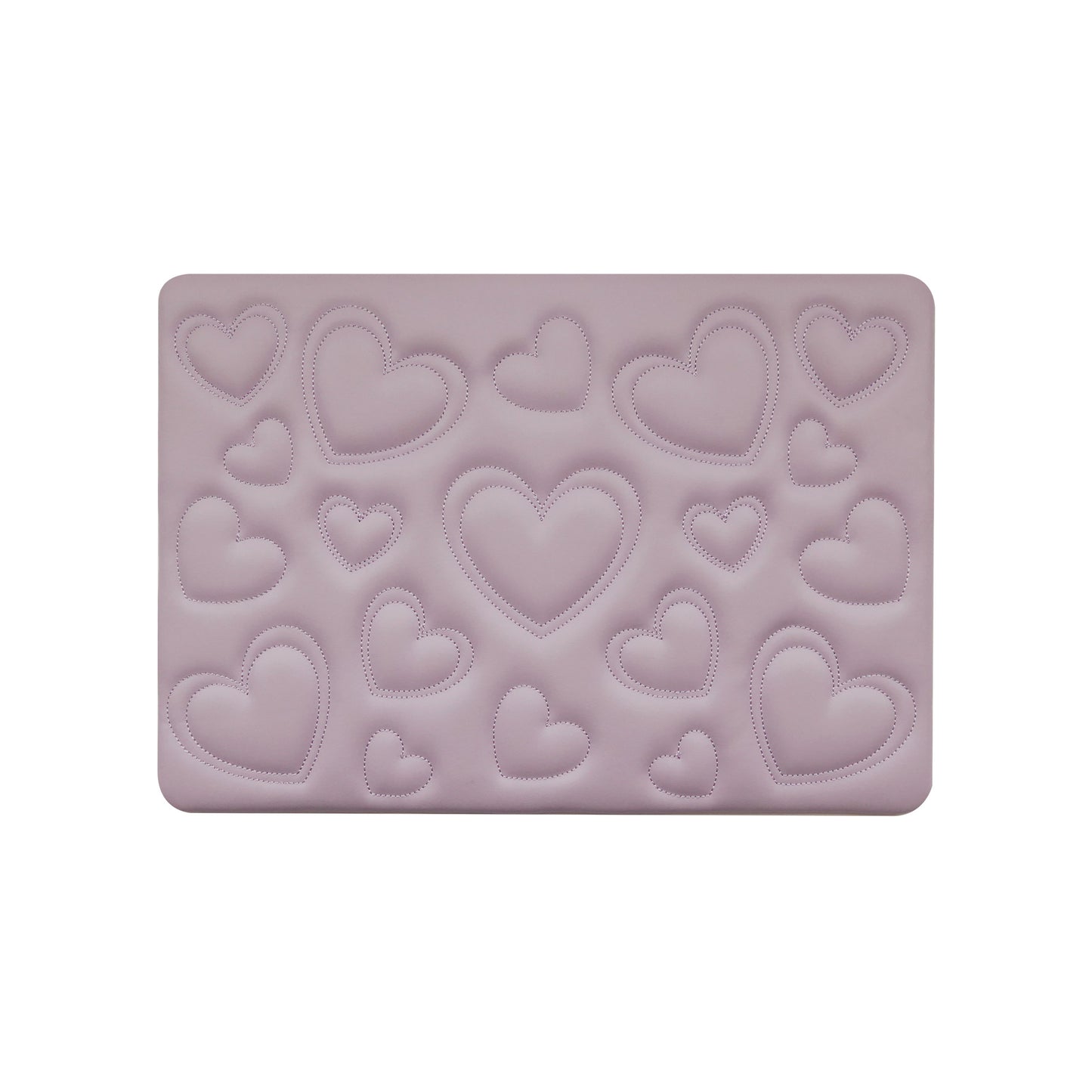 Puffy Heart Lilac ♾ Textured MacBook Case