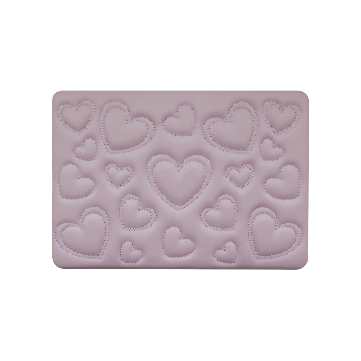 Puffy Heart Lilac ♾ Textured MacBook Case