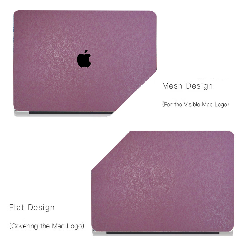 Lychee Texture Deep Purple ♾ MacBook Case