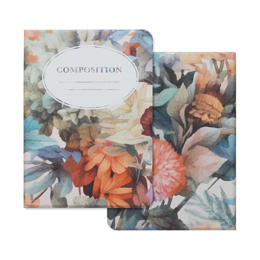 Design Style Ink Floral Pencil Magnetic Pen Slot iPad Protective Case